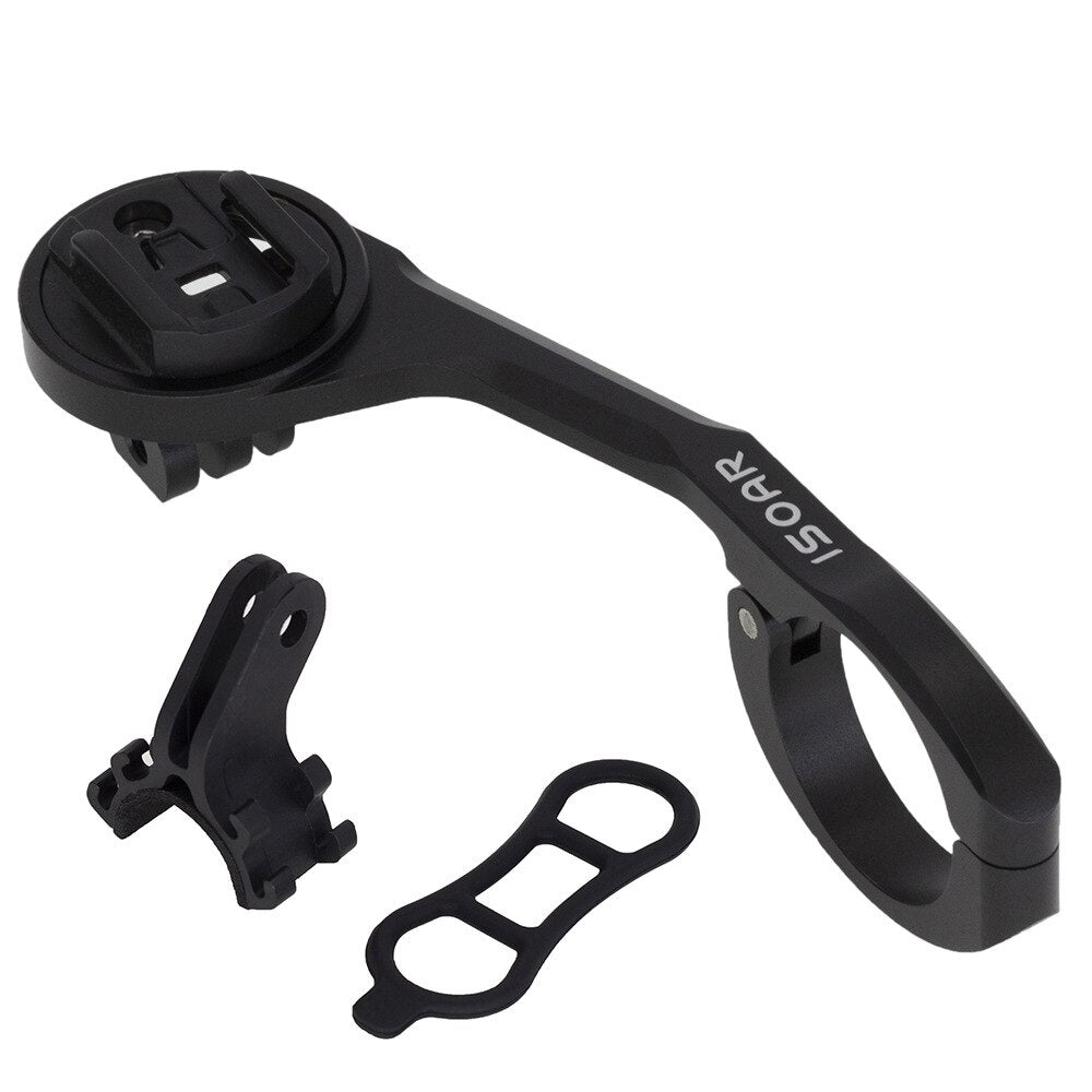 Aluminium-Halterung für Garmin Edge, Bryton Rider, Wahoo und  CATEYE Fahrradcomputer