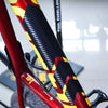 Fahrradkettenschutz Aufkleber - Kratzschutz für Fahrradrahmen - Typ 2