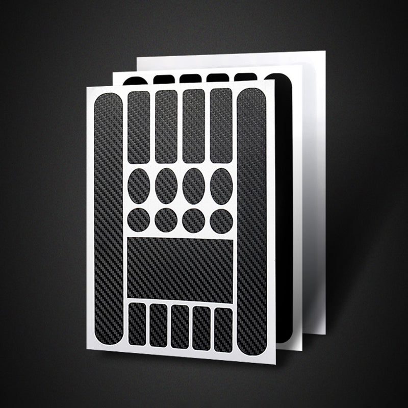 Fahrradkettenschutz Aufkleber - Kratzschutz für Fahrradrahmen - Typ 1