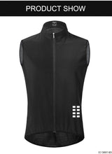 WOSAWE Windweste - Reflektierend, winddicht und wasserabweisend