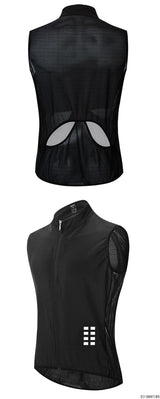 WOSAWE Windweste - Reflektierend, winddicht und wasserabweisend