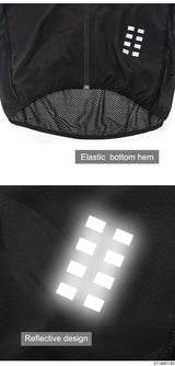 WOSAWE Windweste - Reflektierend, winddicht und wasserabweisend