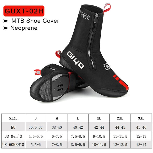 GUXT-02H Neopren Überschuhe Mountain-Bike / All-Terrain-Bike / Gravel-Bike