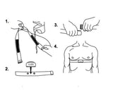 Ersatzgurt für Magene H64 Herzfrequenz-Sensor