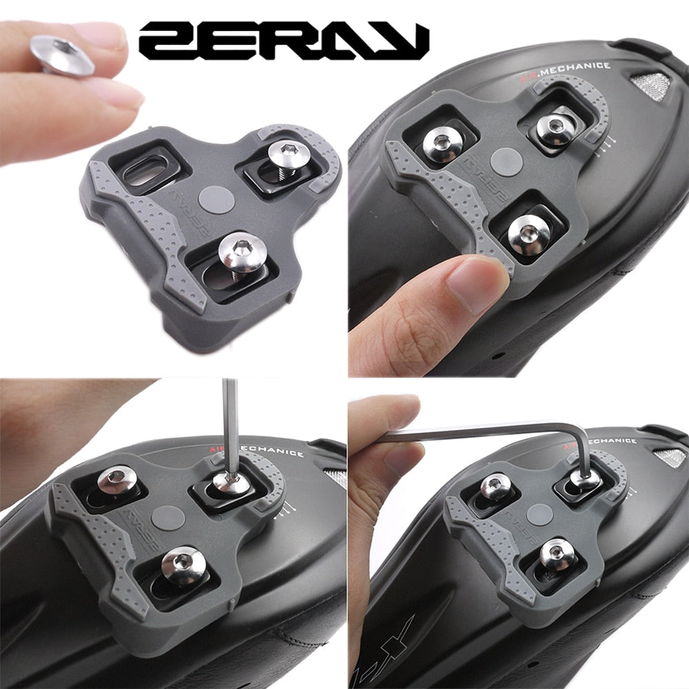 ZERAY Schuhplatten - kompatibel zu LOOK KEO - 0 Grad