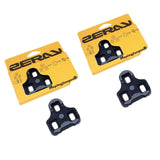 ZERAY Schuhplatten - kompatibel zu LOOK KEO - 0 Grad - Doppelpack