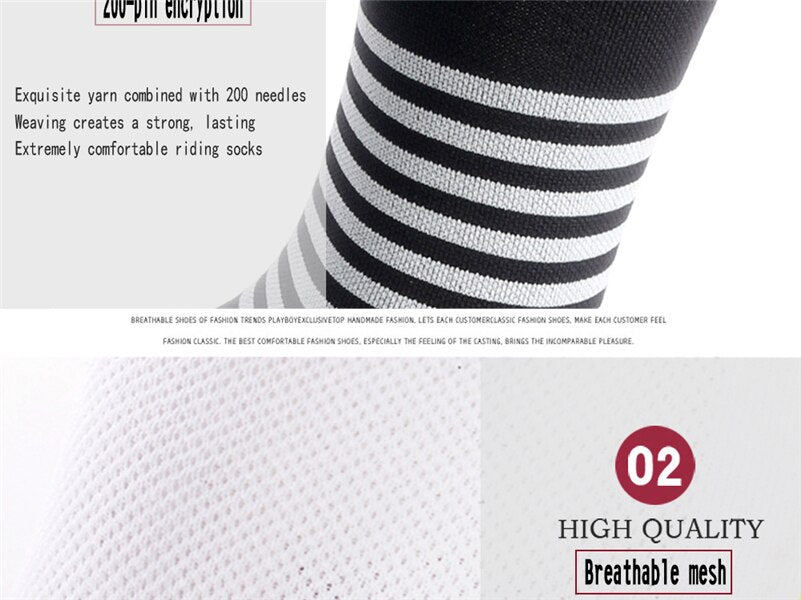 DH-Sports DH-09 Fahrrad-Socken für Männer oder Frauen - atmungsaktiv