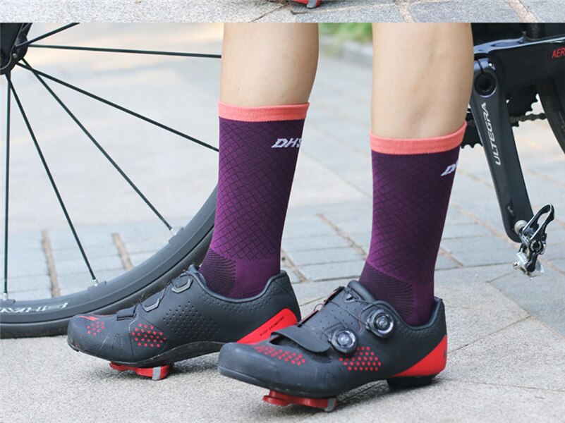 DH-Sports DH-10 Fahrrad-Socken für Männer oder Frauen - atmungsaktiv